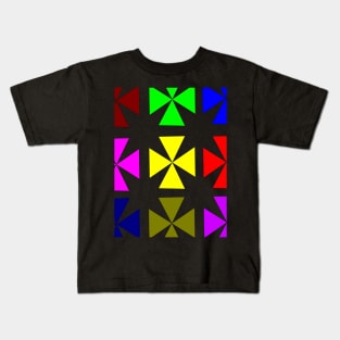 Rainbow flowers Kids T-Shirt